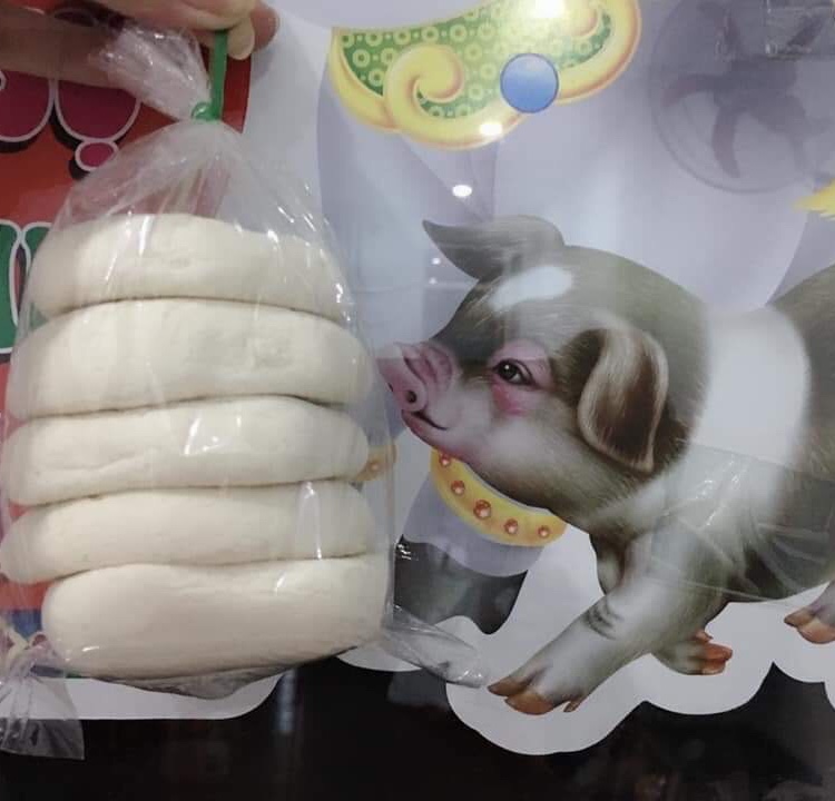 [HCM]1 bịch bánh bao sữa to (5 cái bánh)