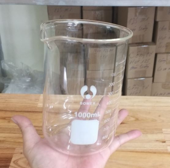 [HCM] Cốc thủy tinh có vạch chia, beaker, cốc thủy tinh có mỏ, cốc đốt