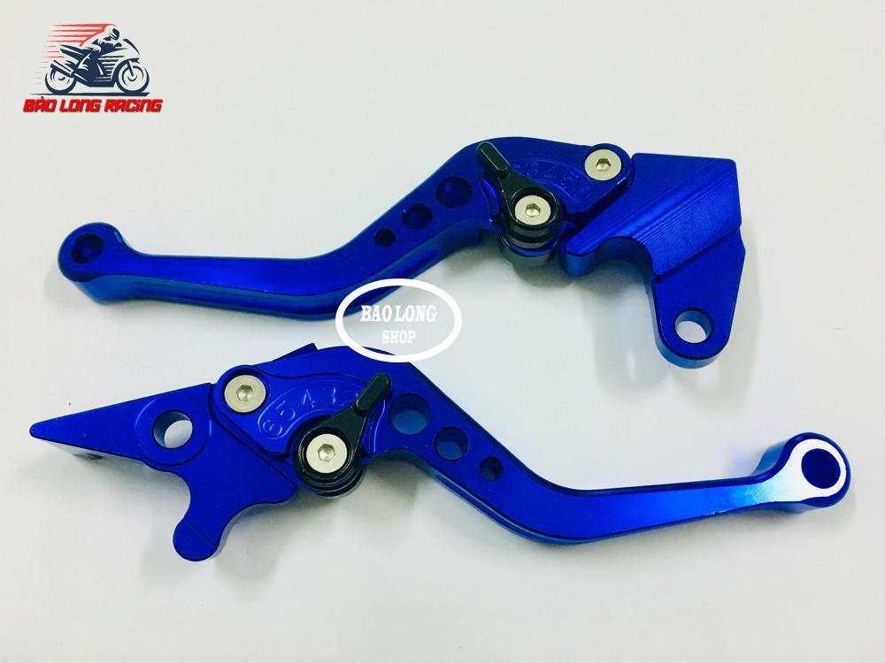 Tay thắng côn 6 số nhôm CNC dành cho Winner 150 (1 cặp) màu Xanh