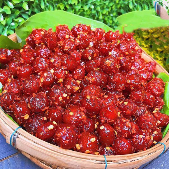 500gr CHÙM RUỘT RIM MUỐI ỚT BÒ ĐỘI NÓN