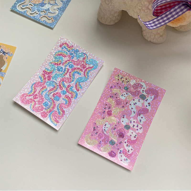 Sticker Xoắn Trang Trí Sổ/ Toploader