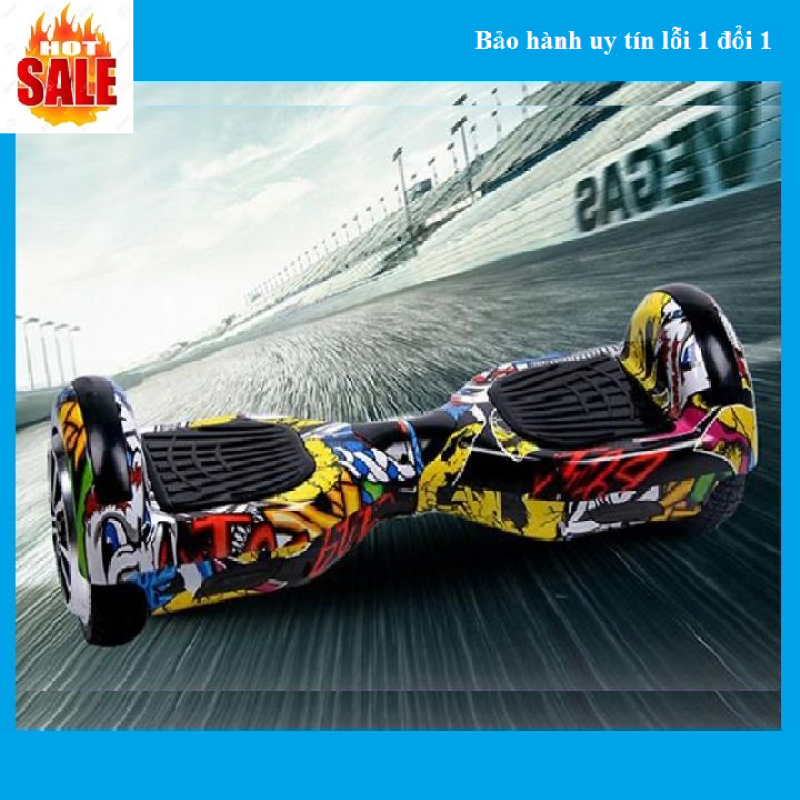Phân phối Xe Cân Bằng Điện Chainless HB-02, Bánh 6.5 inch loa bluetooth (kèm bảo hộ khủy tay và đầu gối)