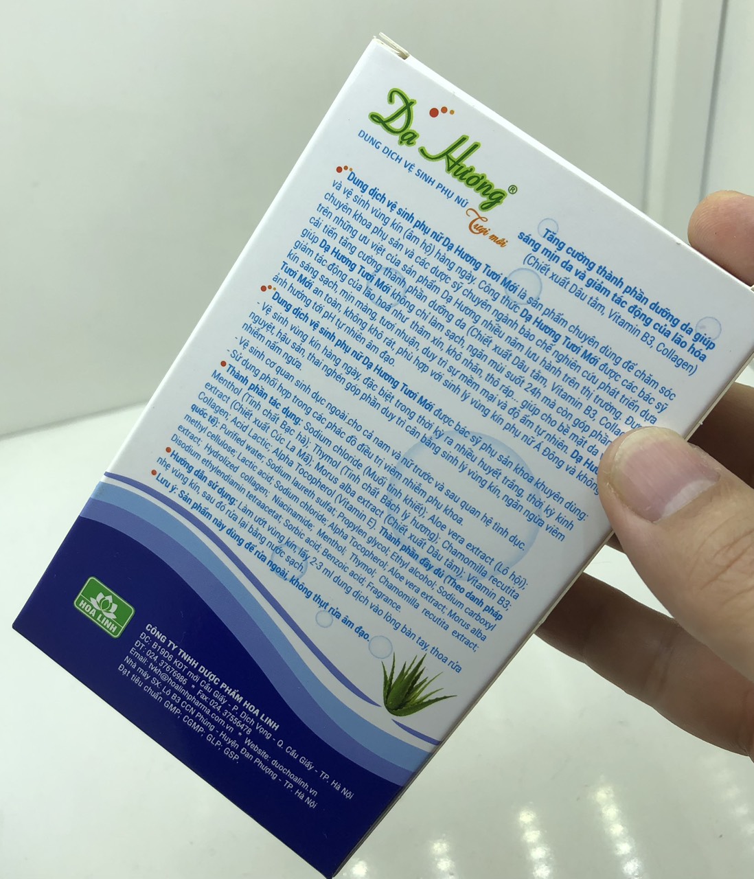 Dung dịch vệ sinh phụ nữ Dạ Hương 100ml