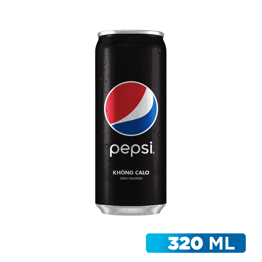 [Siêu thị WinMart] - Nước giải khát không calo PEPSI lon 330ml