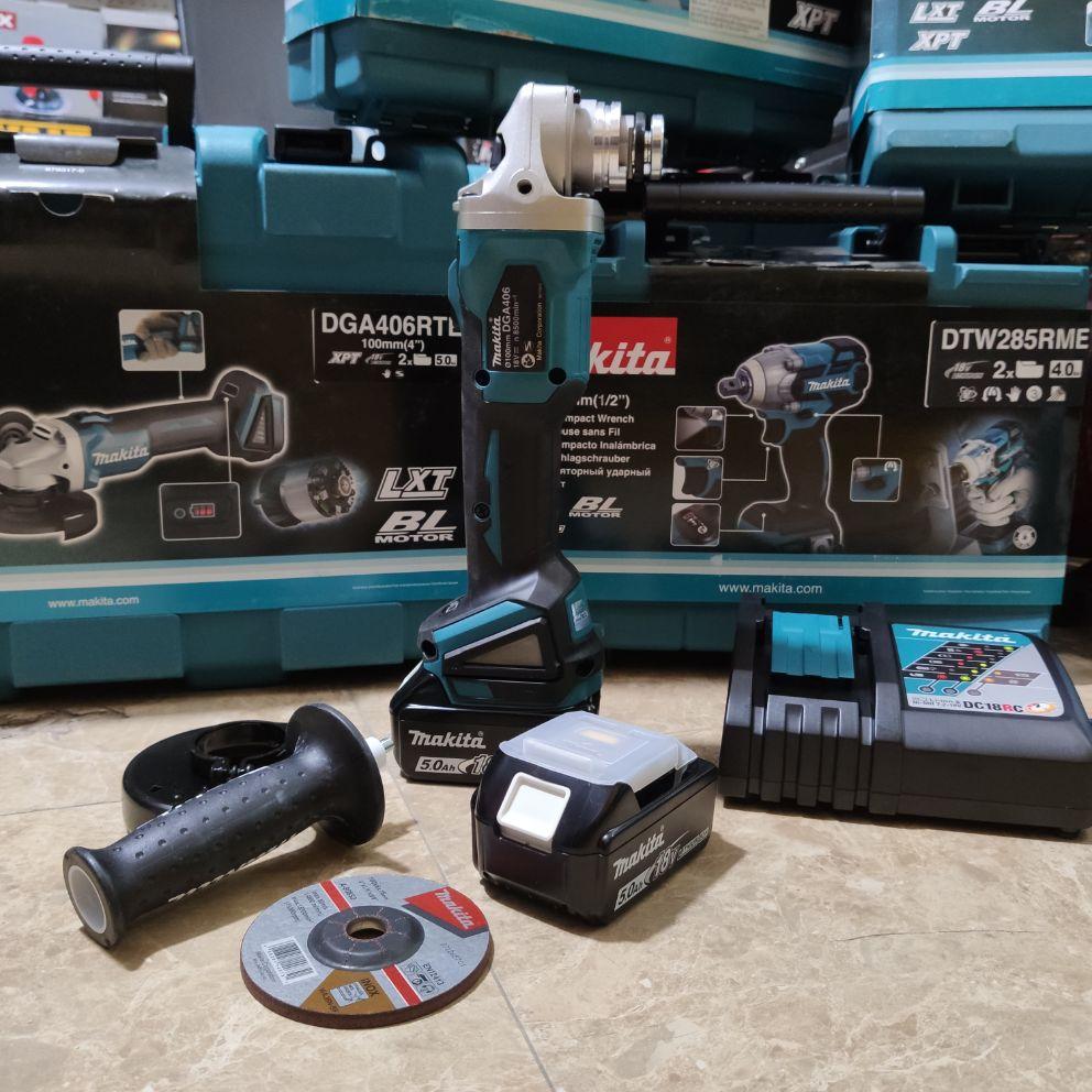 Máy mài góc dùng pin Makita DGA406RTE