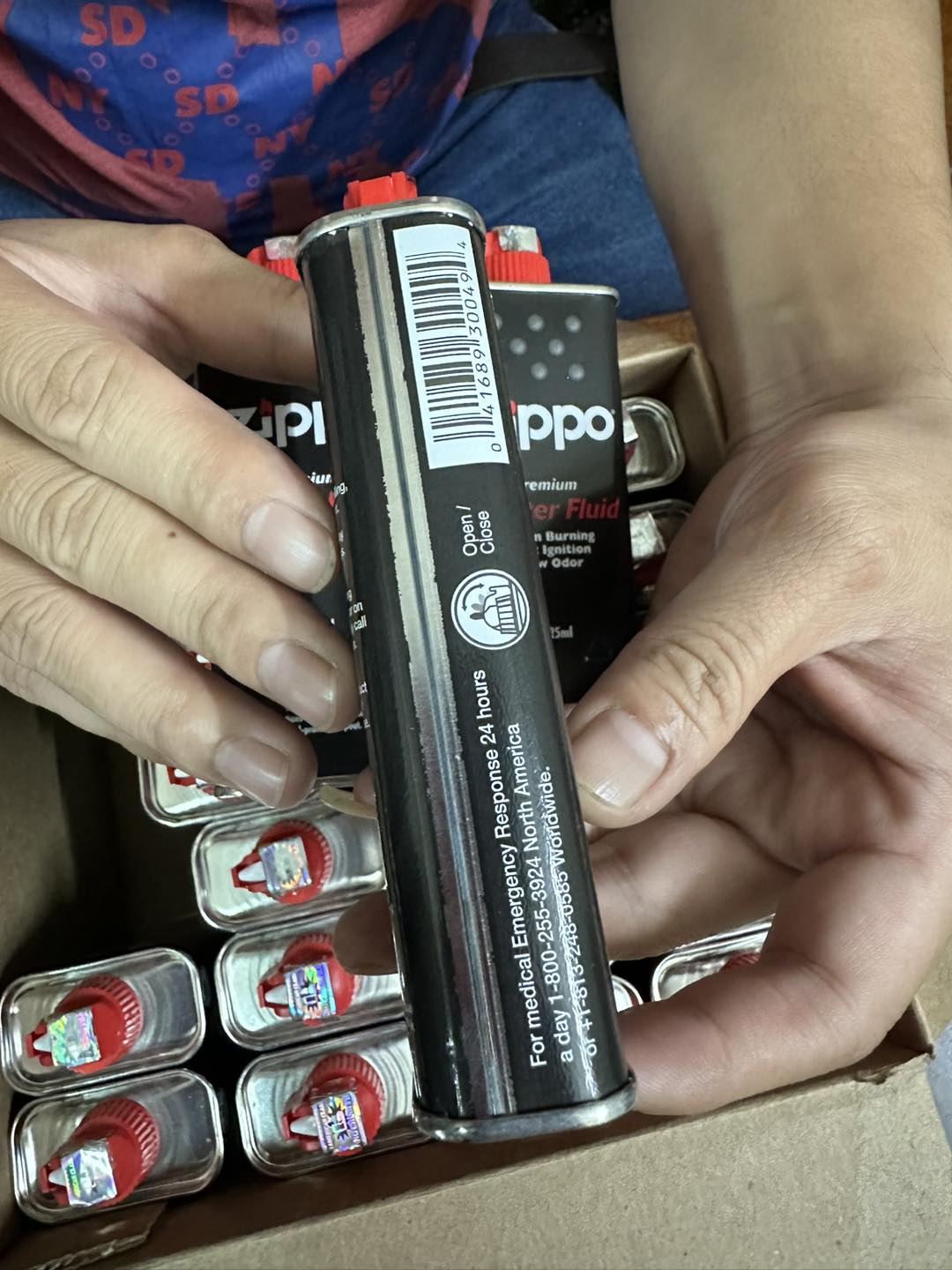 Combo phụ kiện 2 xăng zippo chính hãng