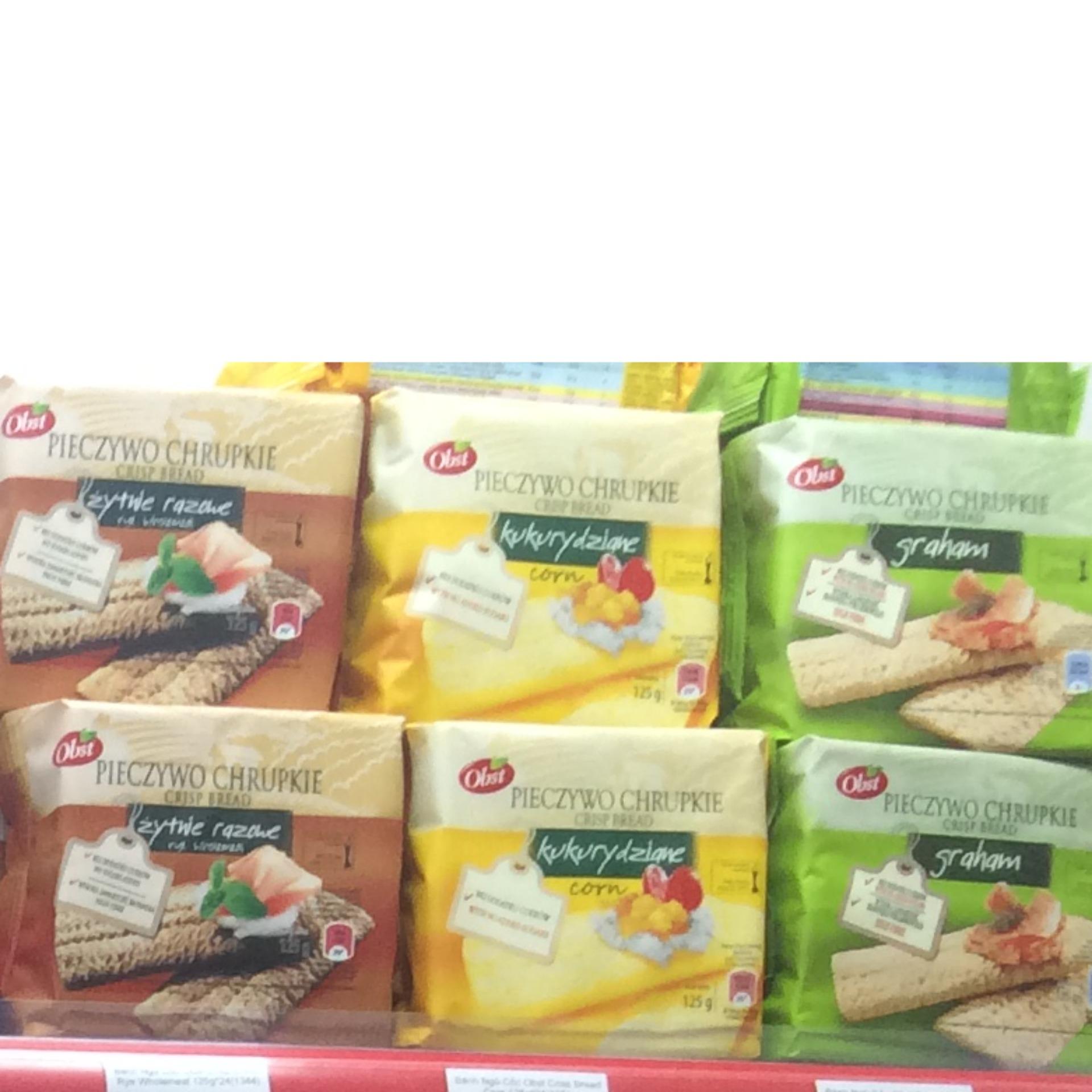 Bánh Ngũ Cốc OBST Crisp Bread Corn 125g