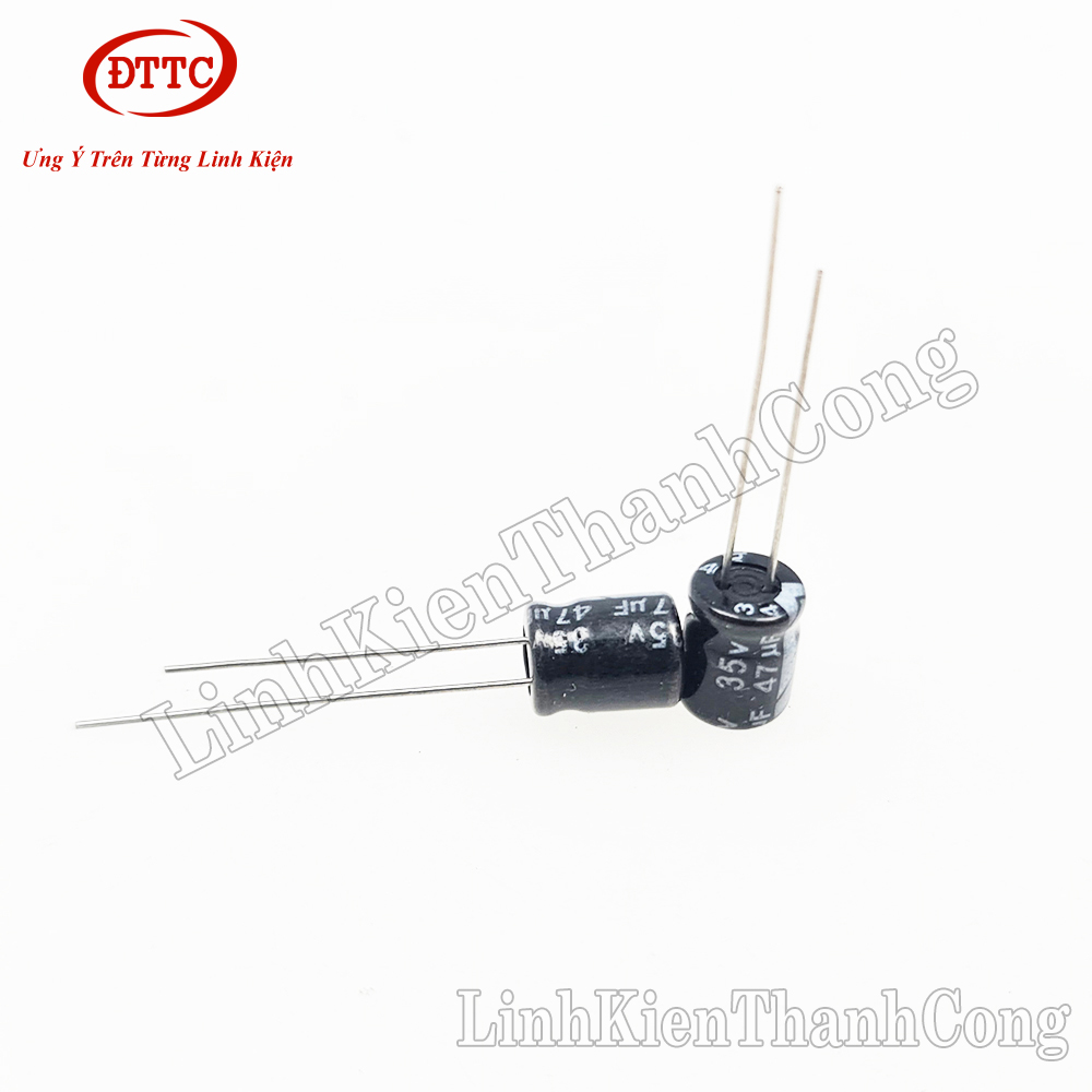 Bộ 5 Chiếc Tụ Hóa 47uF 35V (5x11mm)