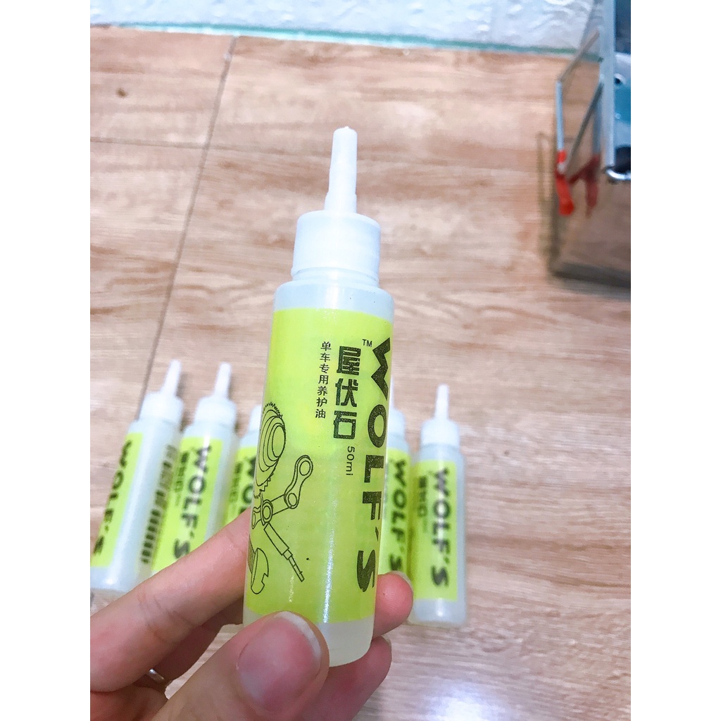 Dầu Tra Sên, Xích, Líp Xe Đạp Wolfs