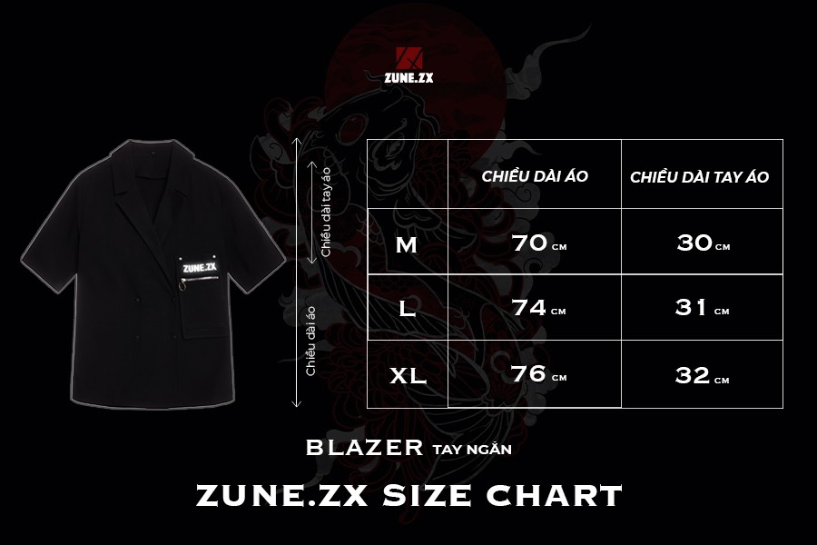 ÁO VEST YUKKI BLAZER (ĐEN) - ZUNEZX