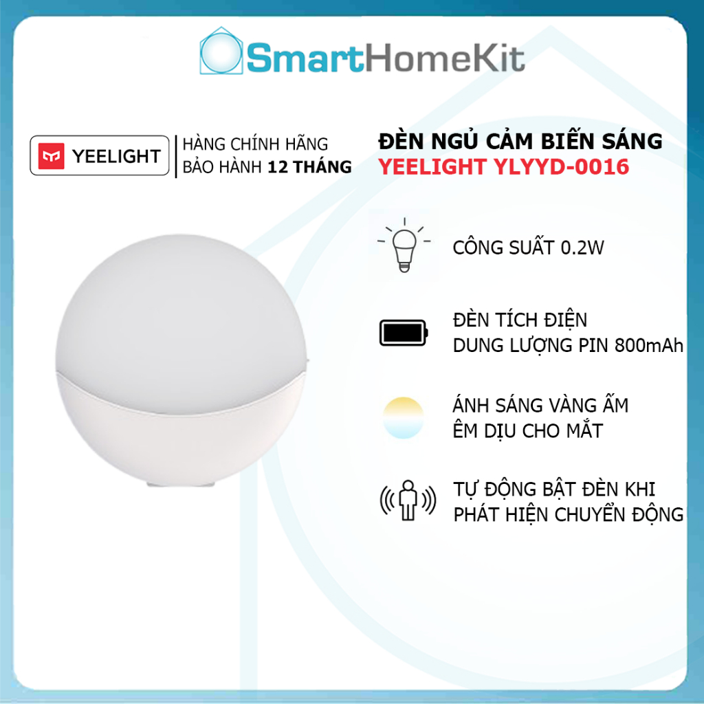 Yeelight YLYD11YL Light Sensor Plug-in LED Night Light Ultra-Low Power Consumption Automatically lights up in the dark