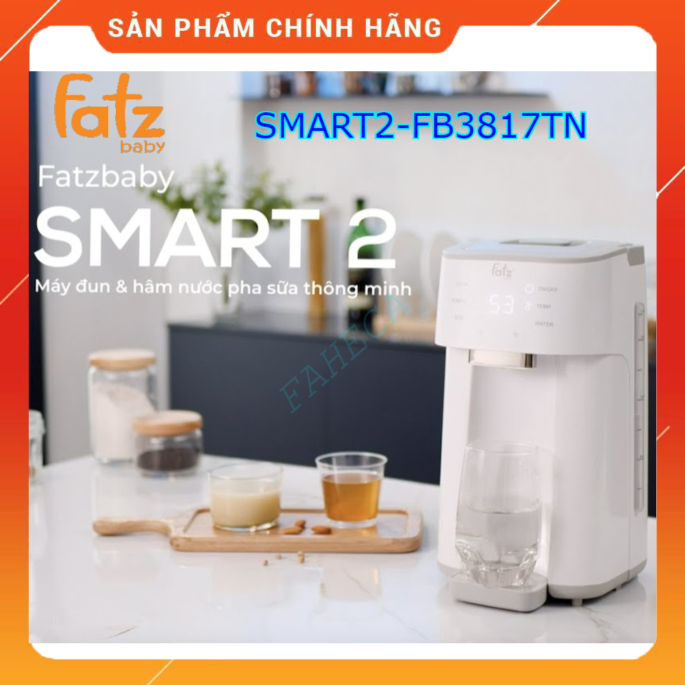 Bình đun và hâm nước pha sữa thông minh FATZBABY - SMART 2 - FB3817TN