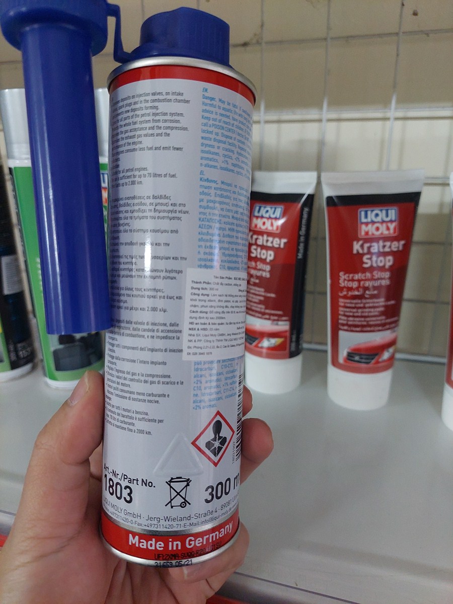 Súc béc xăng Liqui Moly