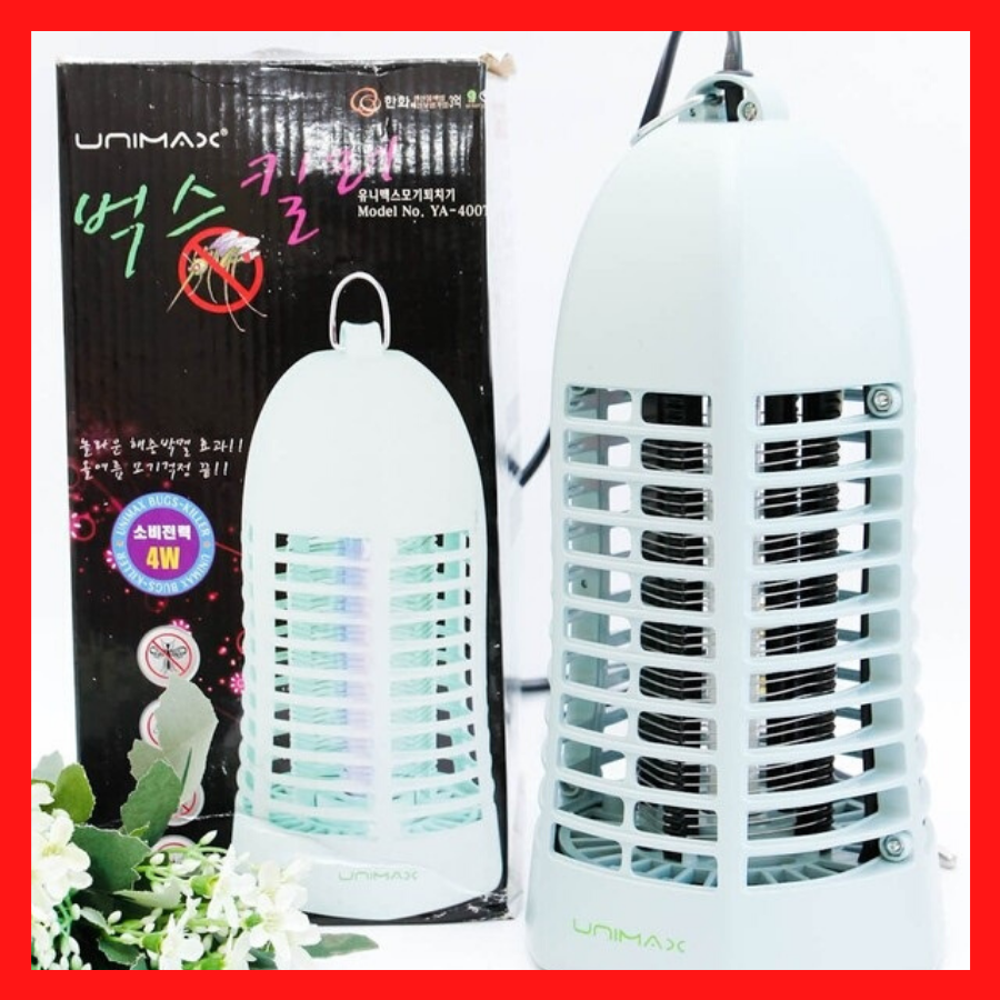 [HCM]Đèn diệt muỗi Unimax (Trắng xám)