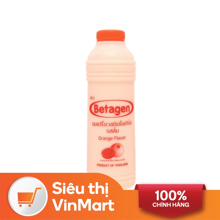 Siêu thị VinMart - Sữa chua uống lên men vị men hương cam Betagen chai