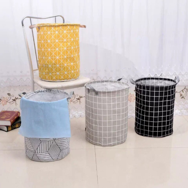 [HCM] Giỏ vải tròn đựng đồ tiện lợi