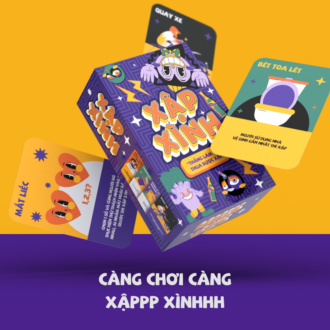 Boardgame Xập Xình - Board Game VN