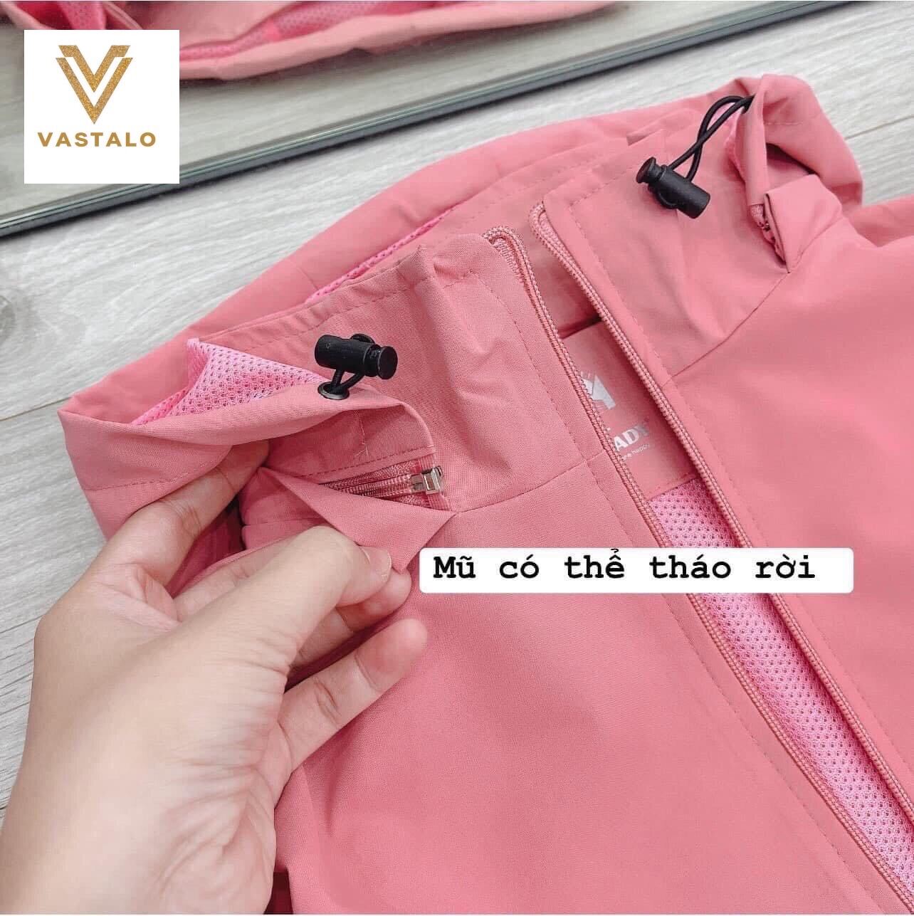 Áo gió nữ 2 lớp chống thấm nước cao cấp