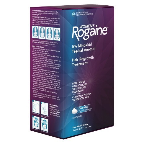 [HCM]Dung Dịch Mọc Tóc Minoxidil 5% Womens  Dạng Bọt Dành Cho Nữ Hãng Rogaine