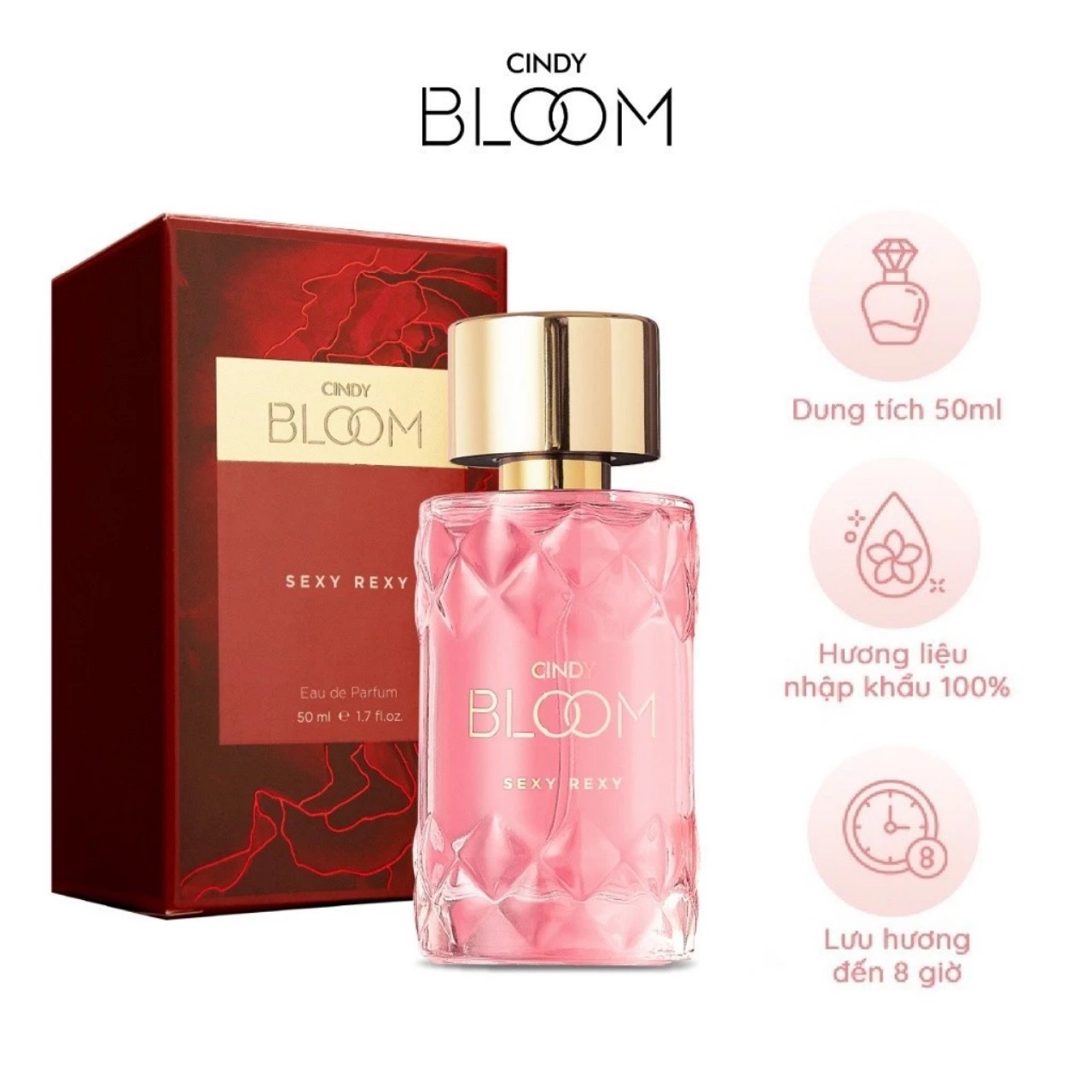NƯỚC HOA CINDY BLOOM (6 Mùi Hương)