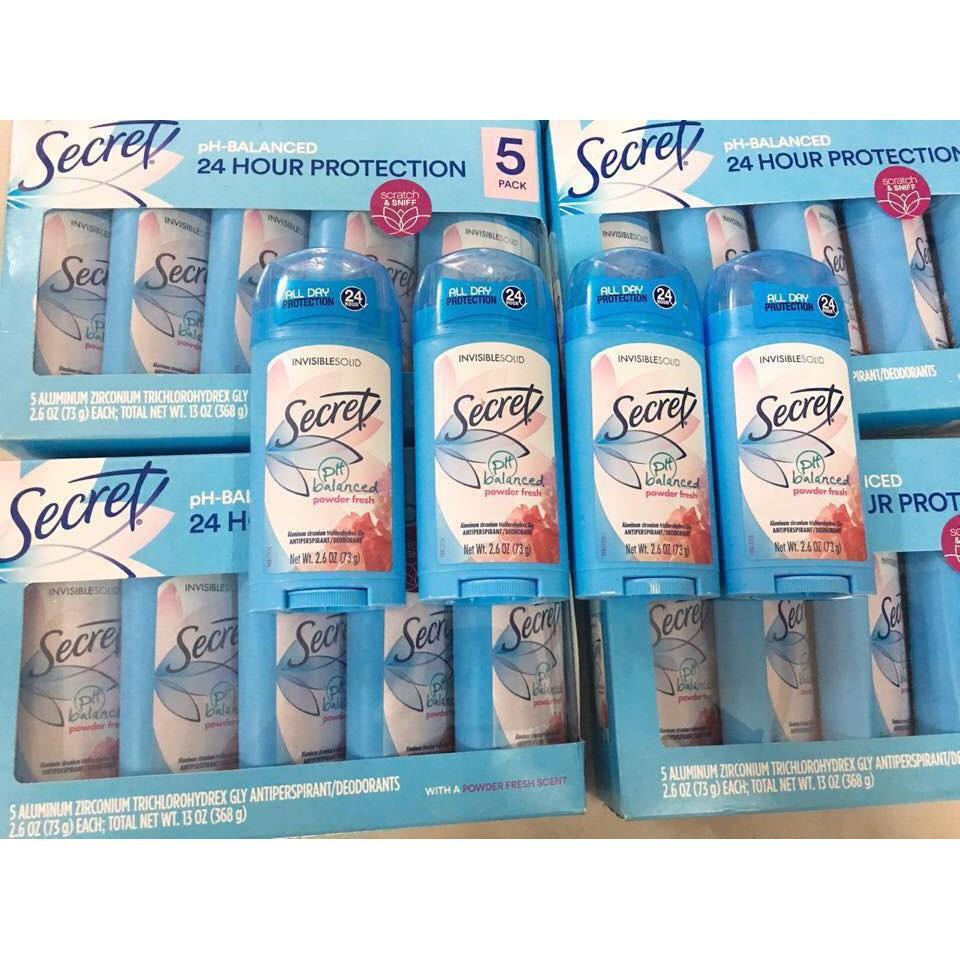 [HCM]Lăn Khử Mùi Secret 73g