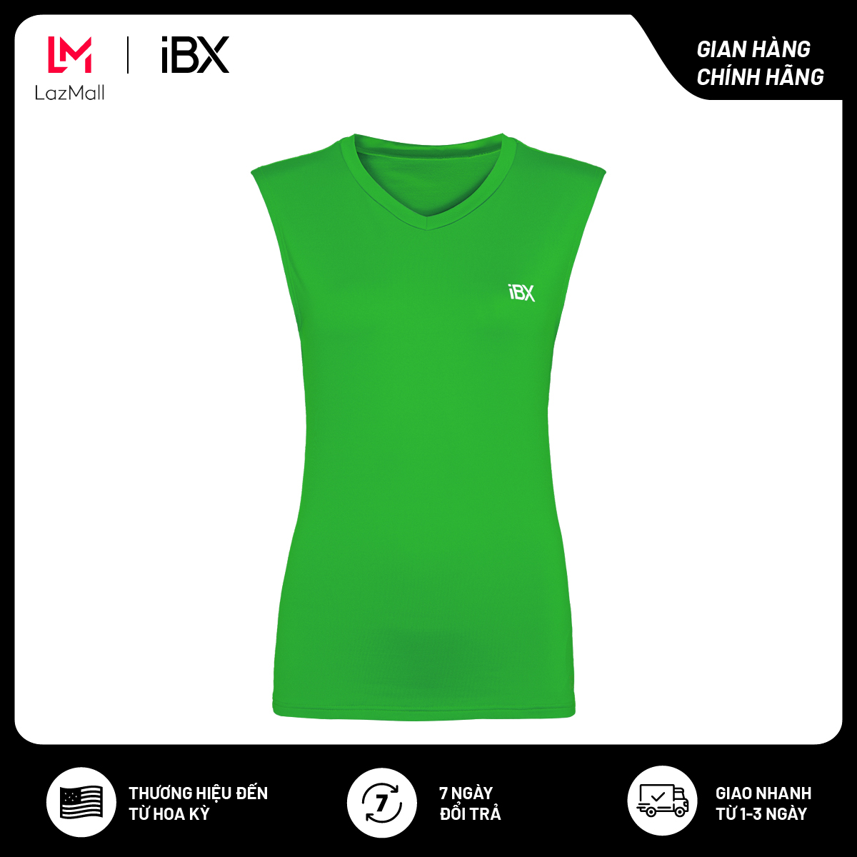 Áo thun nữ thể thao 3 lỗ form dài ibasic ibx033