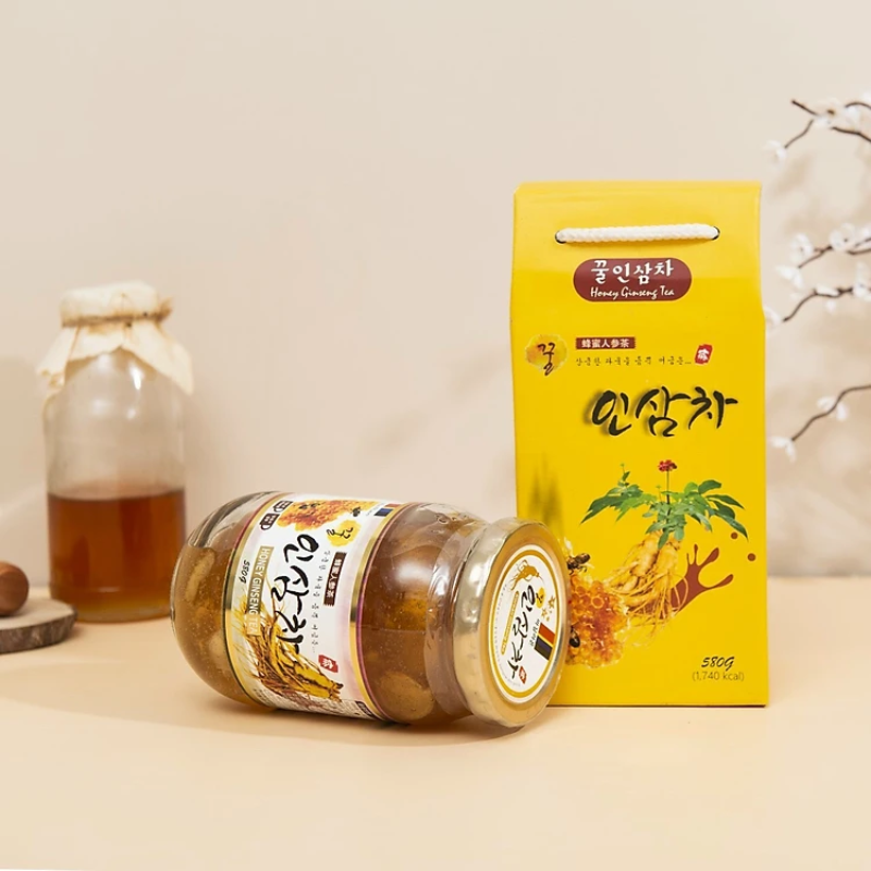 Mật ong sâm Hàn Quốc 580g
