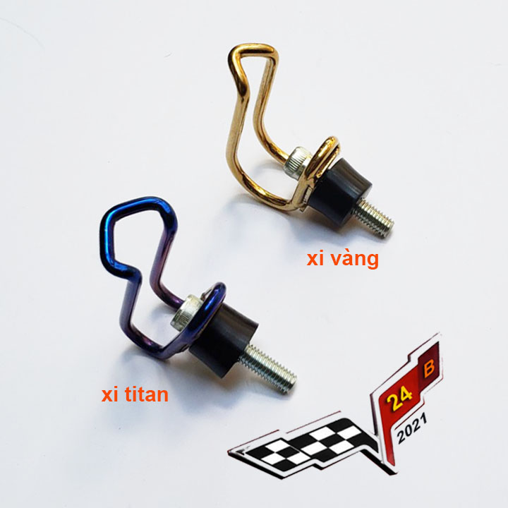 [HCM]MÓC TREO ĐỒ XE MÁY XI TITAN XI VÀNG