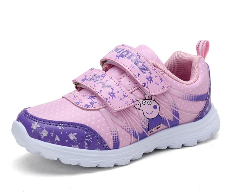 Giày cho bé gái in hình Heo Peppa TA036