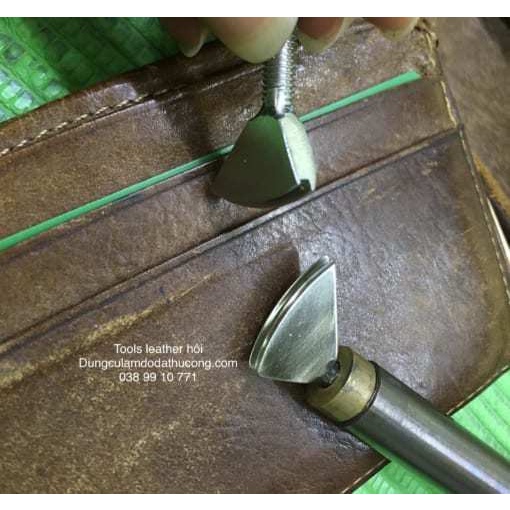 Đầu ke viền da trang trí - dụng cụ làm đồ da handmade