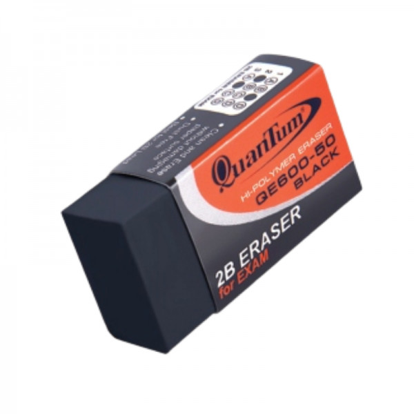 50 pcs of Black eraser QE600