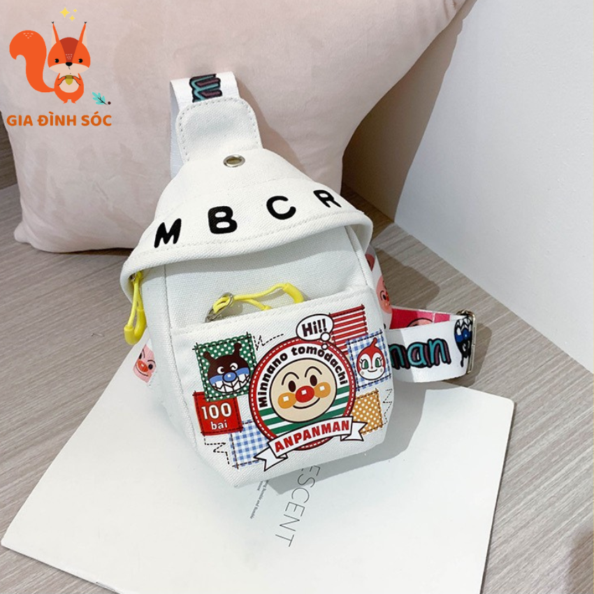 Túi đeo chéo canvas mini cho bé