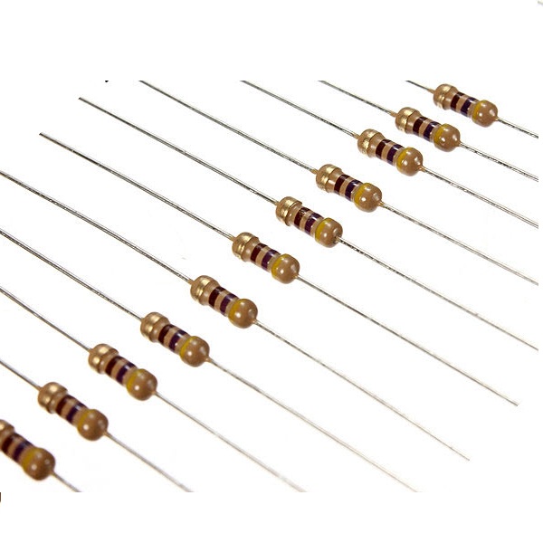 Bộ 50 Con Điện Trở Vạch 1/4W 5% 1K - 22K