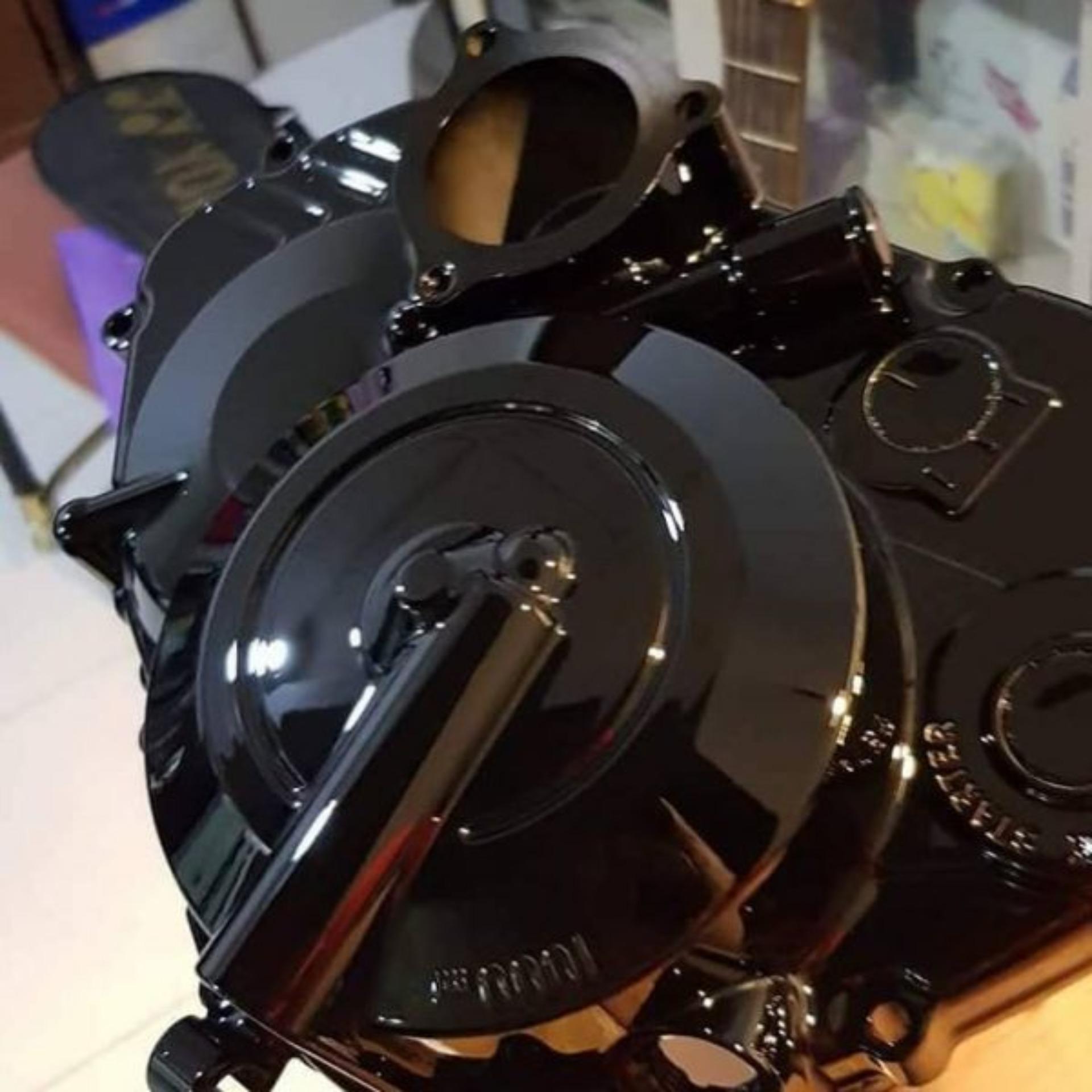 Chai sơn xịt sơn xe máy Samurai 109 màu đen bóng Black