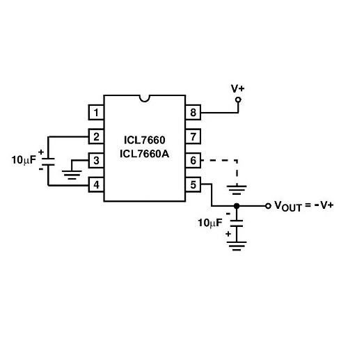 IC NGUỒN DÁN ICL7660 SOP-8 SMD