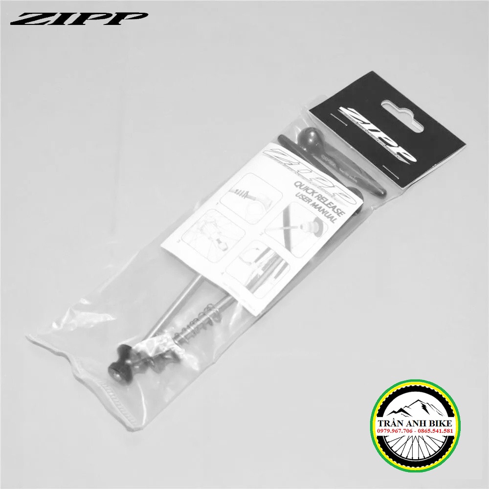 Cặp Ti Kẹp Moay Ơ Hub Xe Đạp Titanium ZIPP