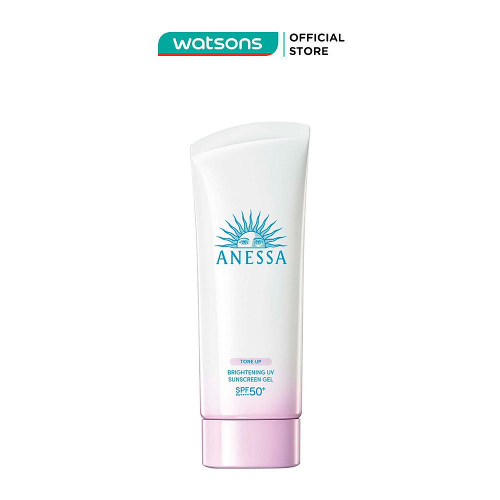 Gel Chống Nắng Anessa Dưỡng Sáng Nâng Tông & Hiệu Chỉnh Sắc Da Brightening UV SPF50+ PA++++ 90g