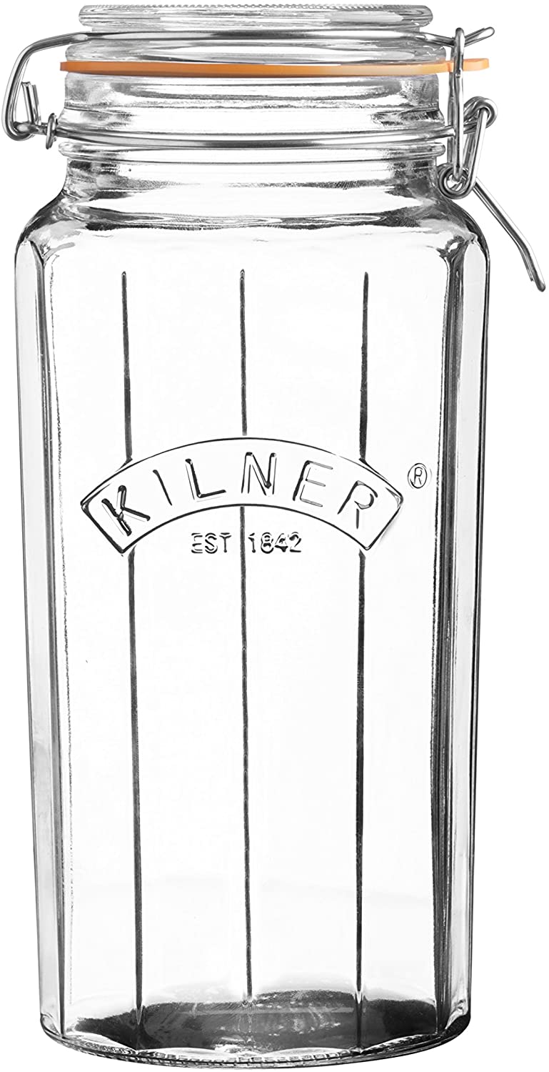 Hũ thủy tinh vát cạnh kilner 1,8 lít