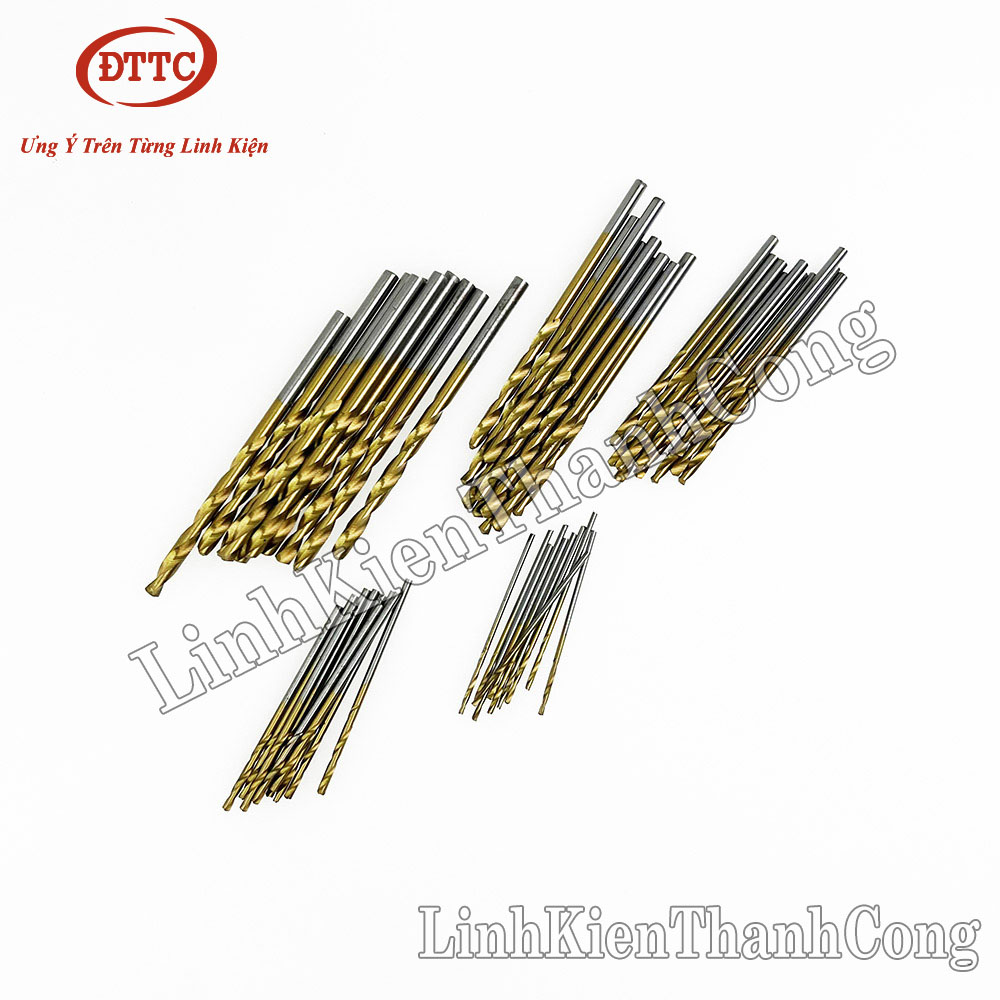 Bộ 50 Mũi Khoan Từ 1-3mm