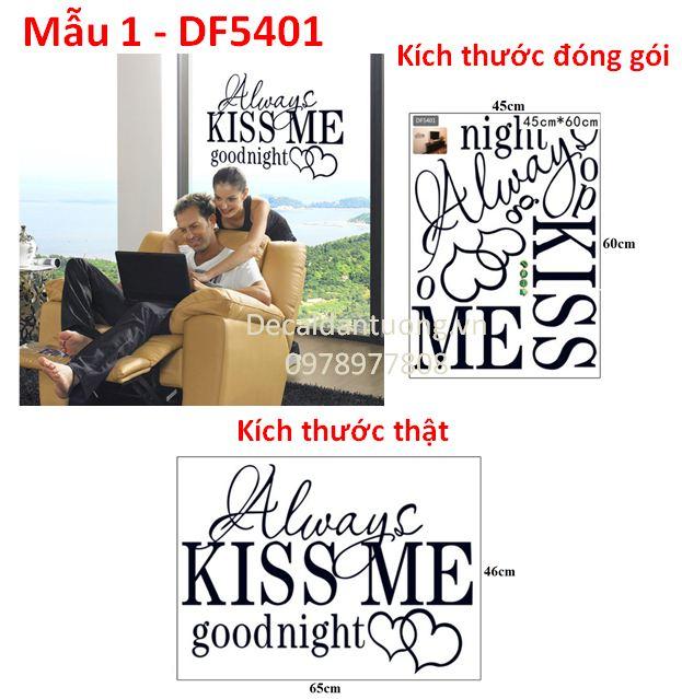 [CÁC MẪU BÁN CHẠY] Decal CHỮ NGHỆ THUẬT