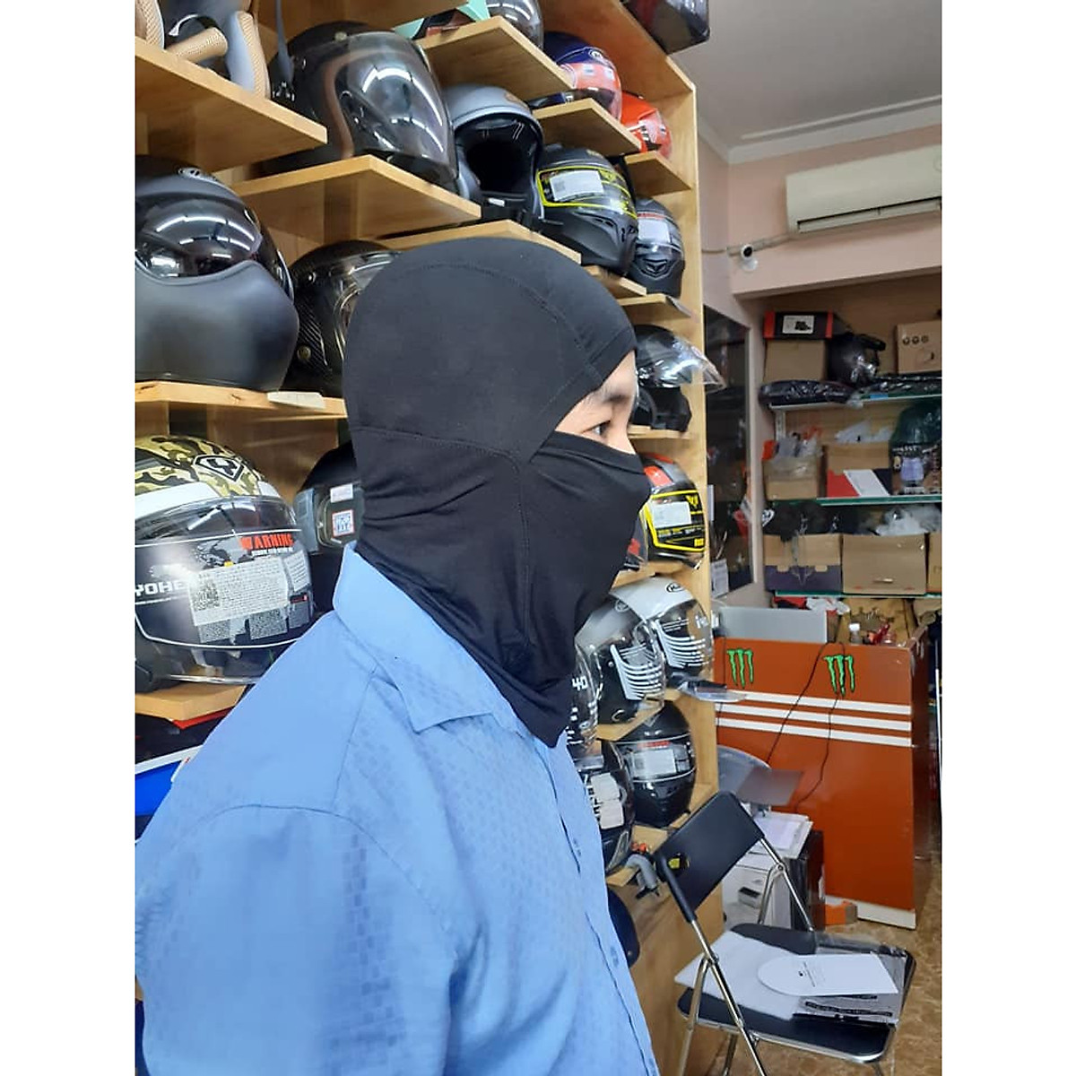 [HCM]Mũ Ninja Trùm Đầu Chất Liệu Cotton