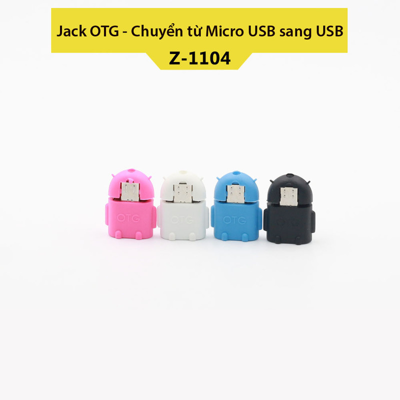 Jack OTG hình Android – Chuyển từ Micro USB sang cổng USB