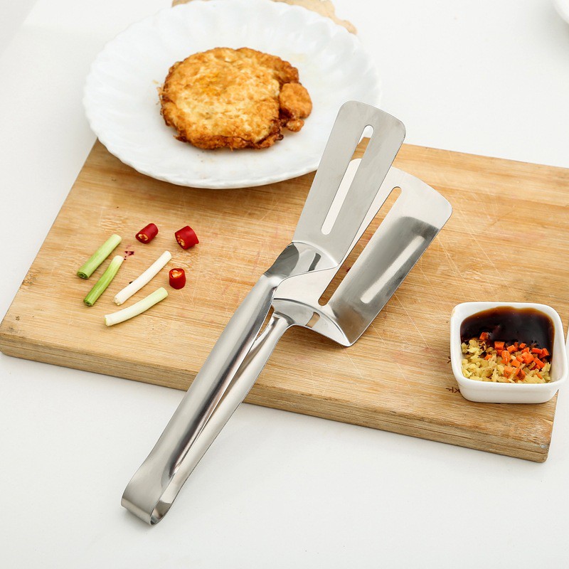 Kẹp Gắp Thịt Nướng, Đồ Chiên Rán Inox Đa Năng KGINOX