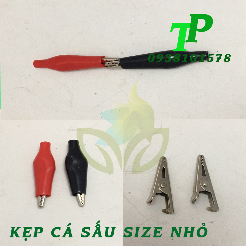 Kẹp cá sấu nhỏ, kẹp các thiết bị dẫn điện