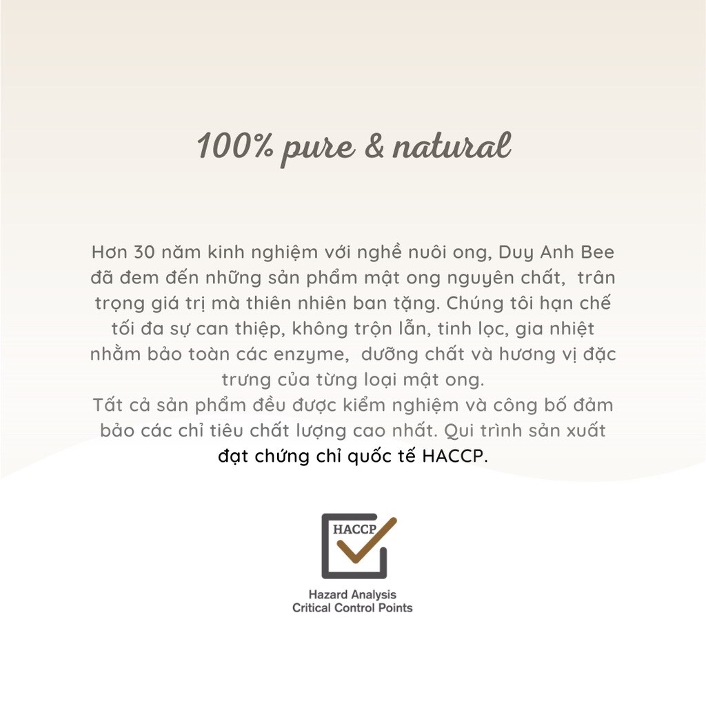 Mật Ong Hoa Chôm Chôm Duy Anh Bee 1,4kg