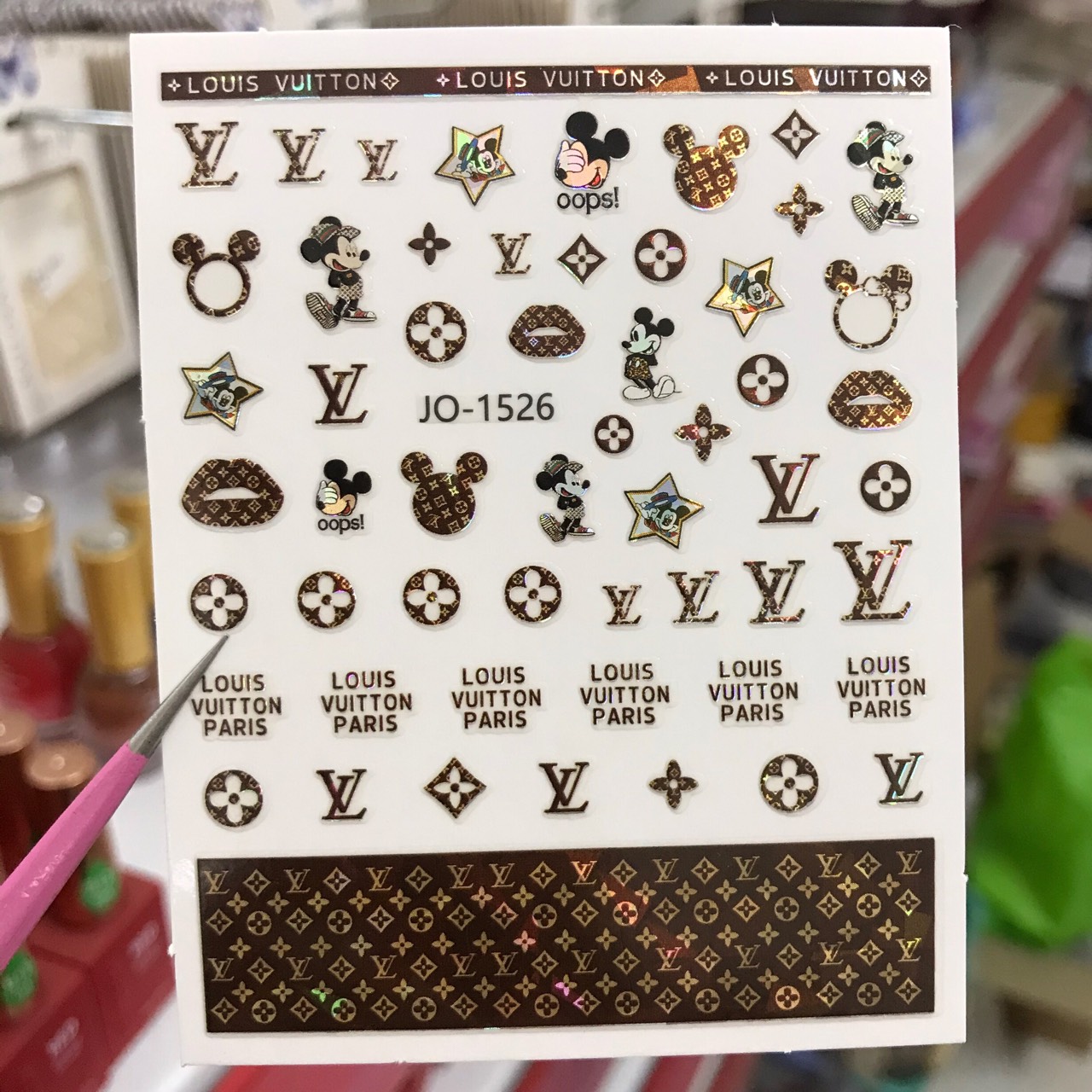 Sticker Dán Móng Hoạt Hình, Dễ Thương - Sugar Nails