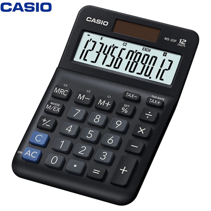 Máy tính Casio MS-20F - Chính hãng Bitex, Bảo hành 7 năm