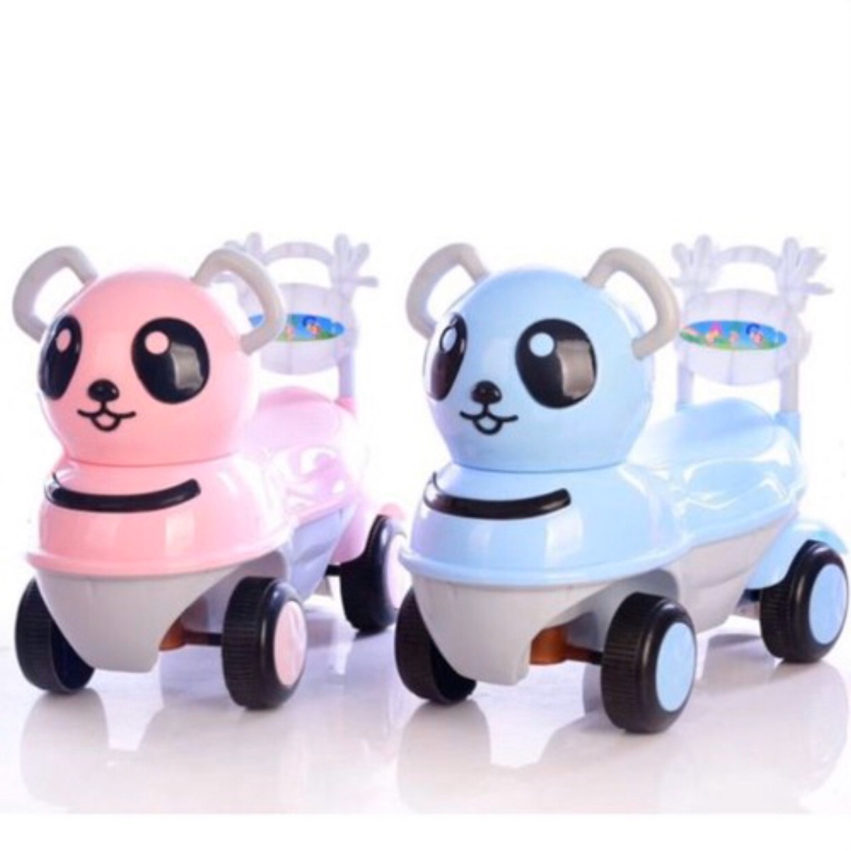 Xe chòi chân gấu trúc cho Bé có nhạc, đèn