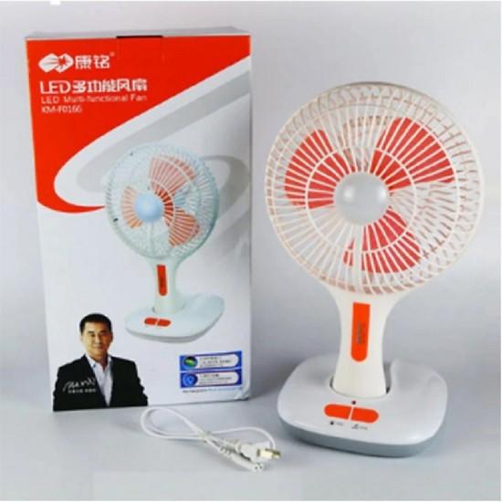 Quạt gập tích điện ông tây có đèn led