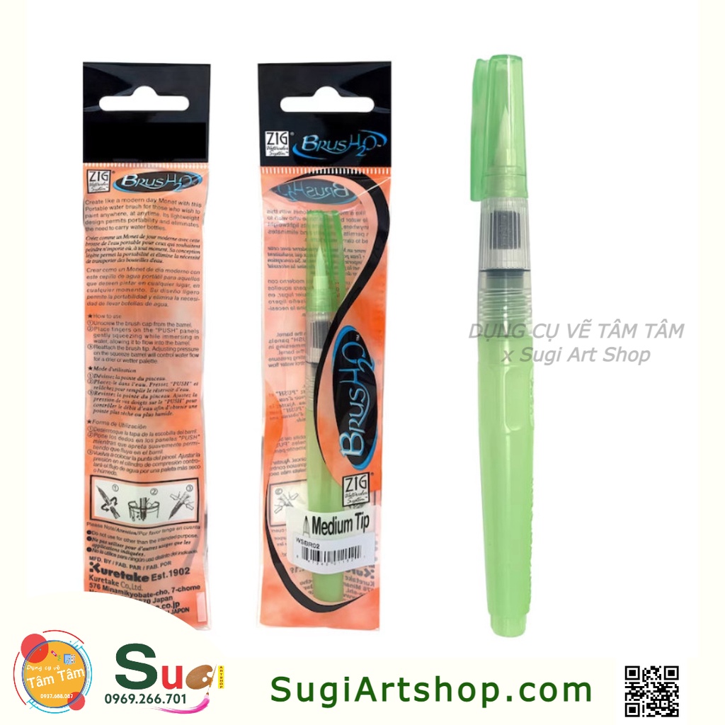 BÚT CỌ NƯỚC KURETAKE BRUSH2O - Brush2O KURETAKE
